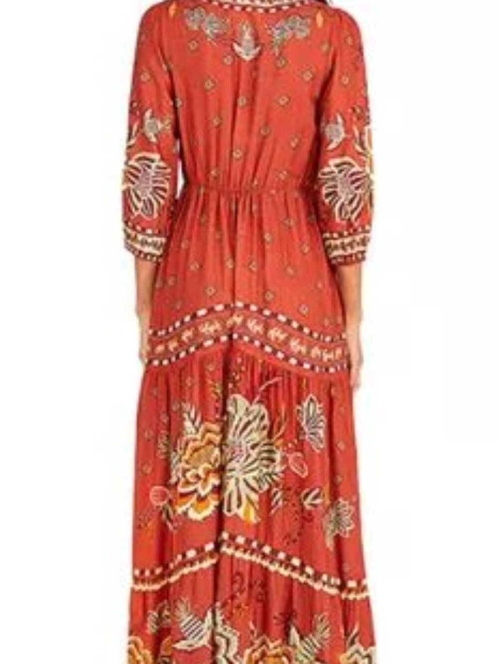 STUNNING FARM Rio Winter Garden Maxi Dress sz XS NWOT - Brazil Line Exclusive!!! - Picture 5 of 10